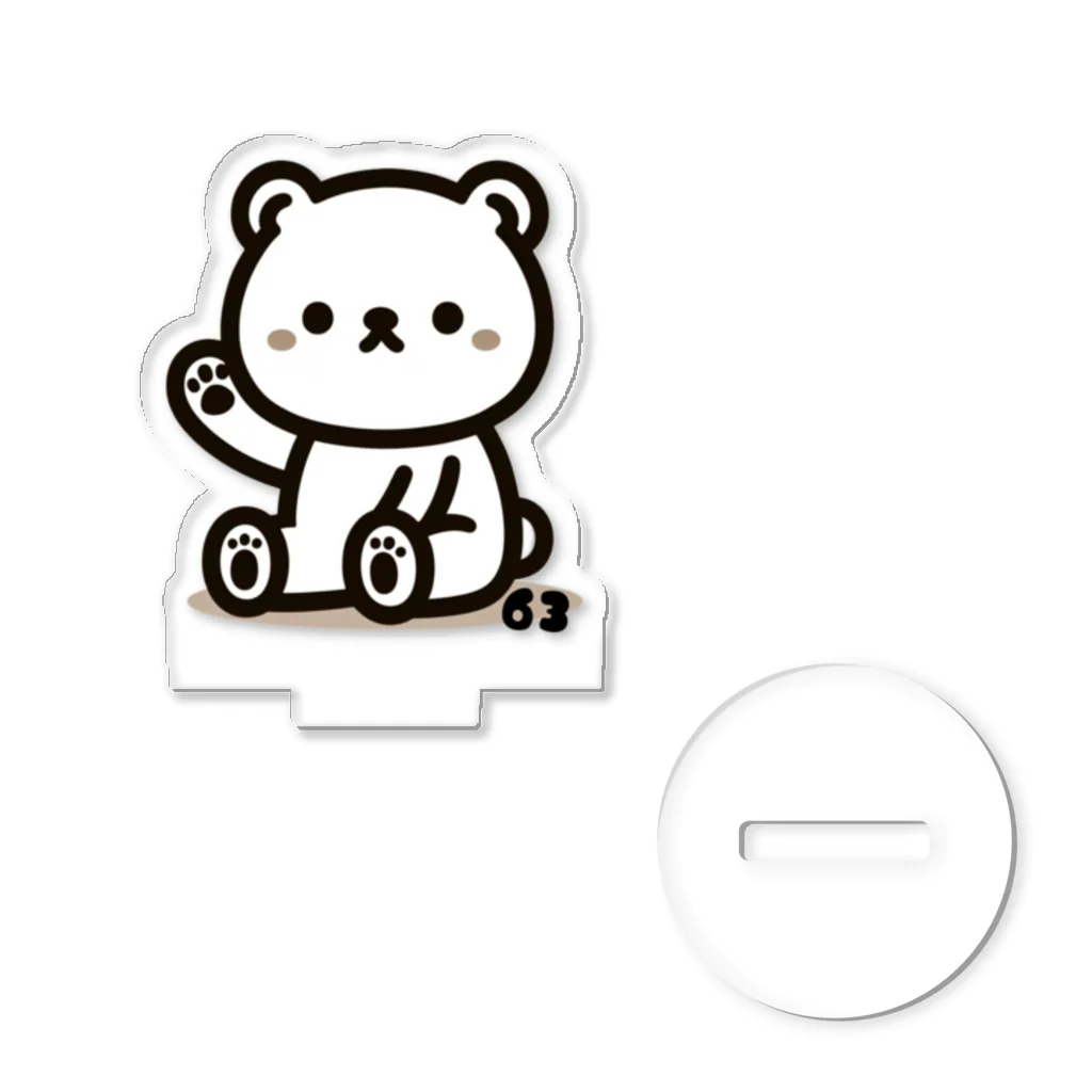 romiromi☆6363のROMIKUMA Acrylic Stand