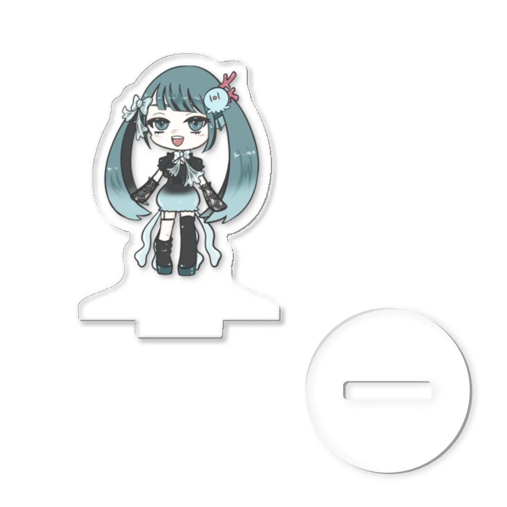 海月うららの海月館の等身ちいさめうらら Acrylic Stand