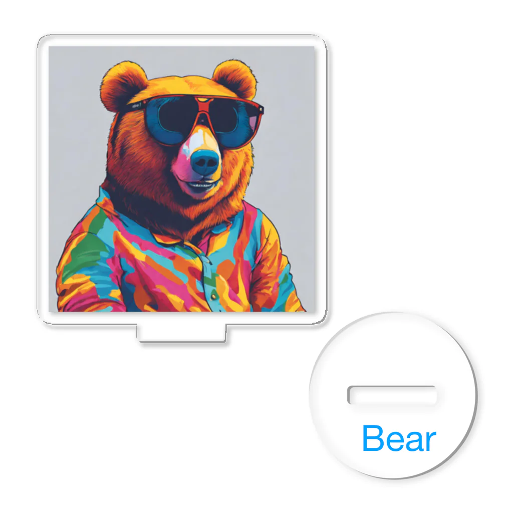 TPGのBear アクリルスタンド