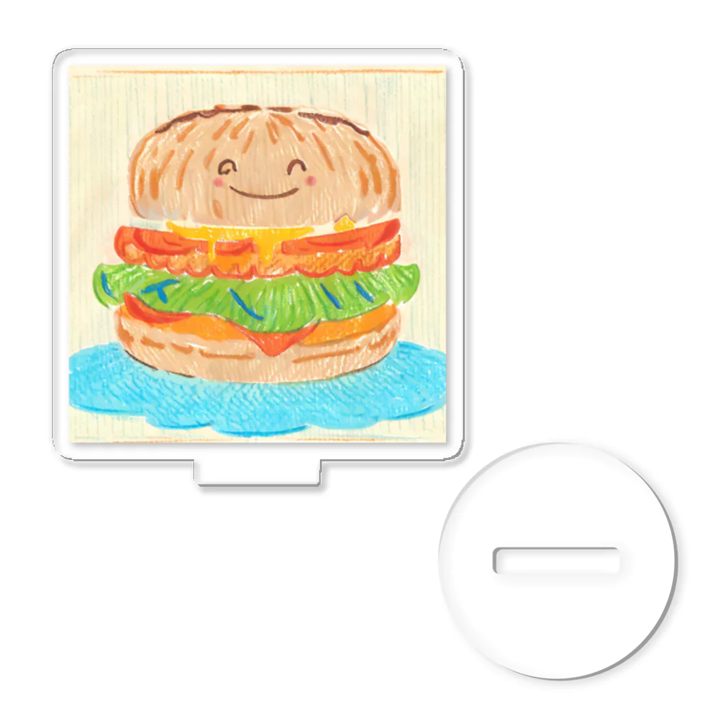 ユンズローズのバーガーくん Acrylic Stand