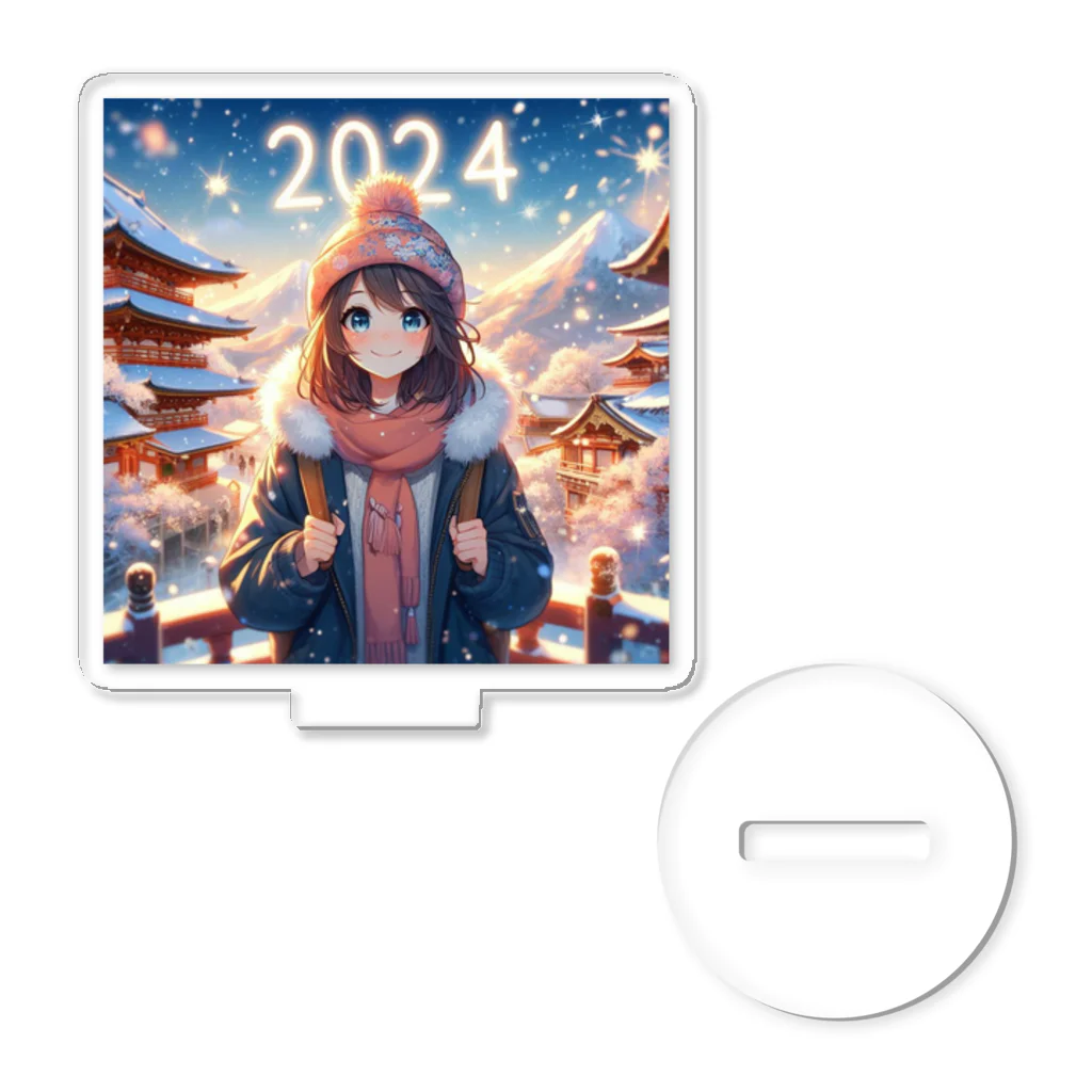 ryuureonの2024 Winter Girl 3 Acrylic Stand