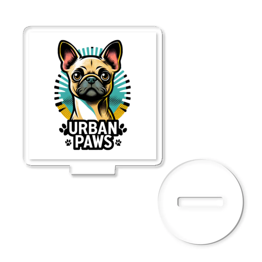 Urban pawsのパグチワワ「Urban paws 」 アクリルスタンド