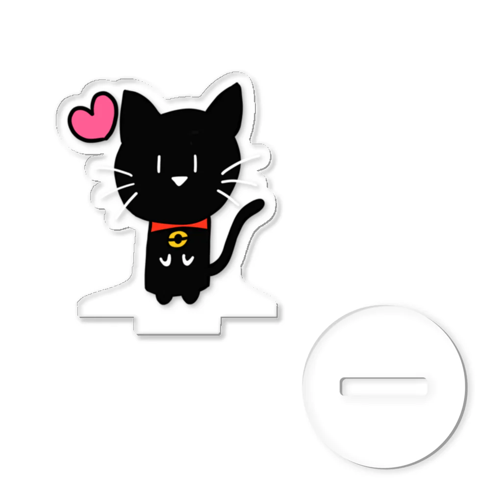 ねこ日和のねこ日和（黒猫） アクリルスタンド