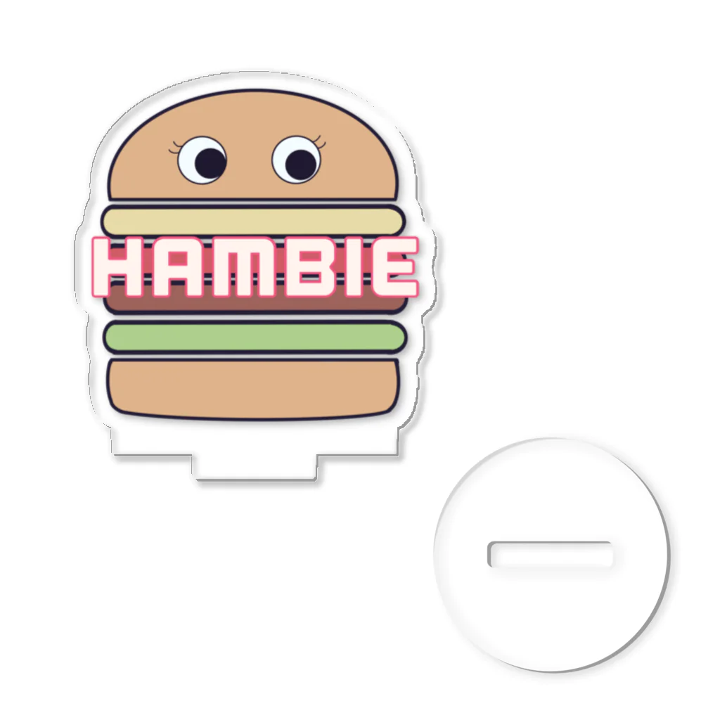 charlolの🍔ハンビーちゃん アクリルスタンド