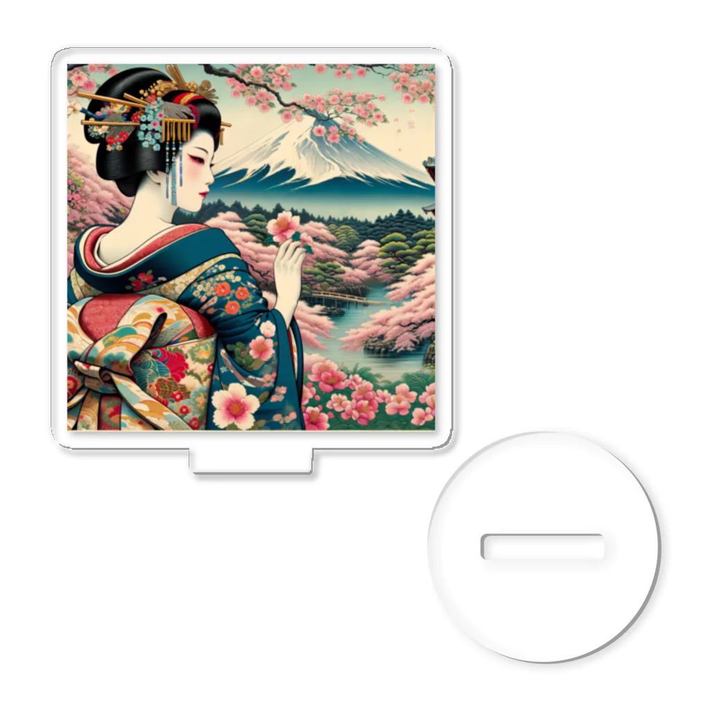 manyou-lab_Ukiyo-eの浮世絵 美人画 Ukiyoe beauty painting [UB-DL-SR001-0002] アクリルスタンド