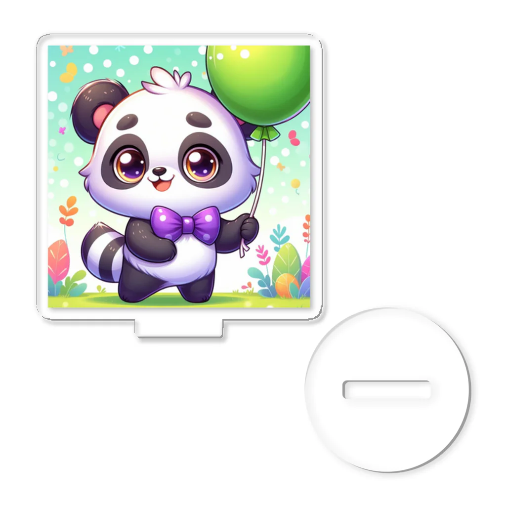 アニマルキャラクターショップのcute panda アクリルスタンド