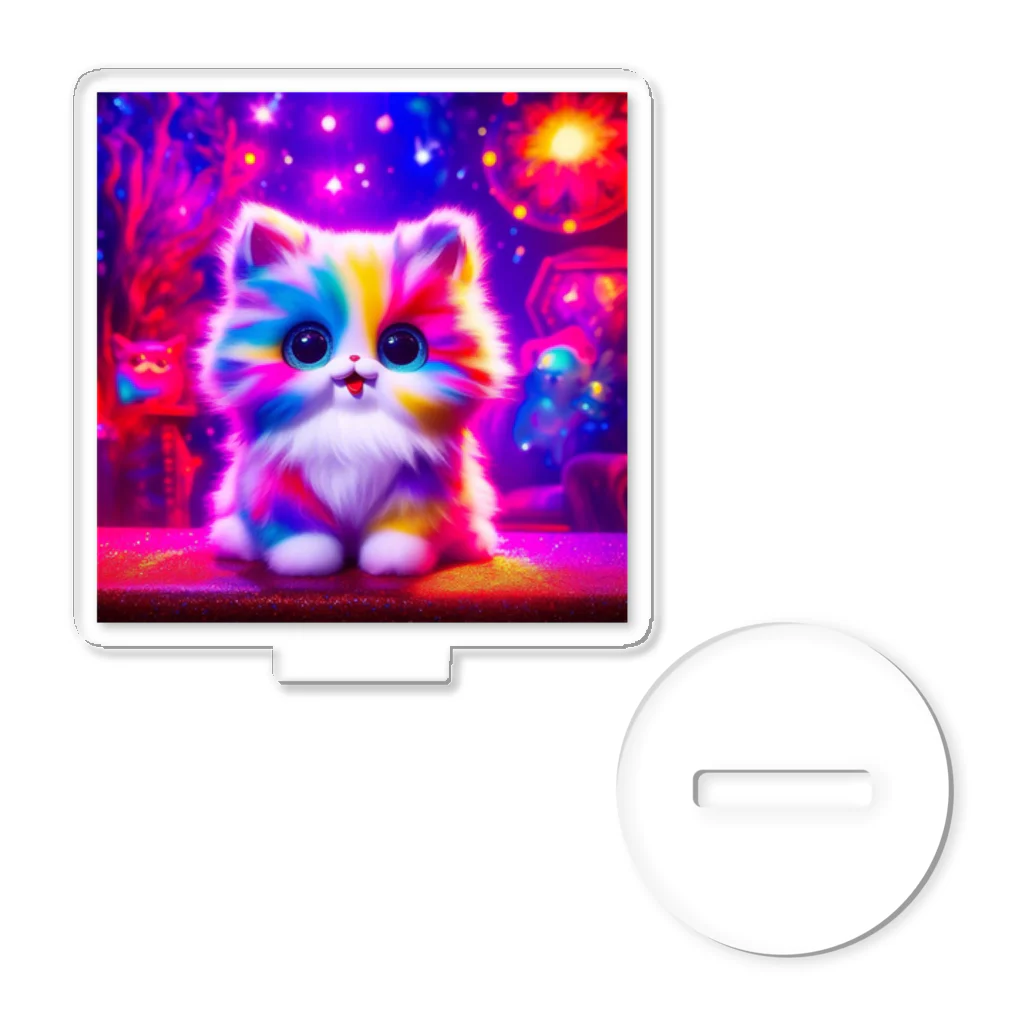 colorfulのrainbow cat アクリルスタンド