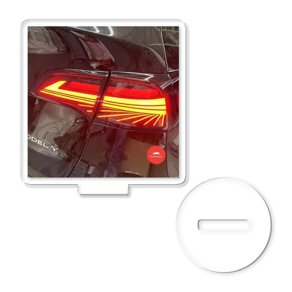 lovelifewesのNew Products Led Turn Signal Lamp Brake Light Taillight For Tesla Model 3 Model Y Tesla Acrylic Stand