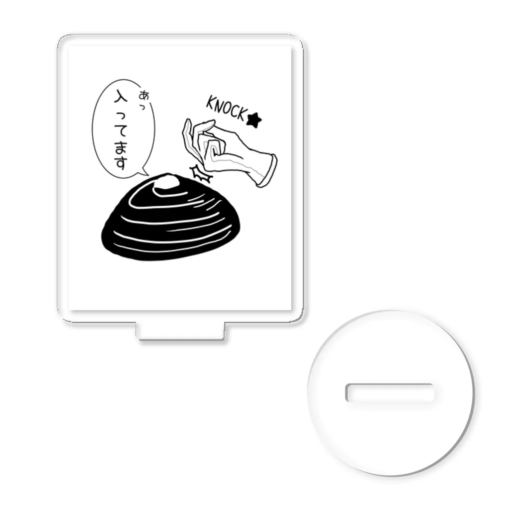 Simizimi_sizimiのしみじみしじみの中身入ってます。 Acrylic Stand