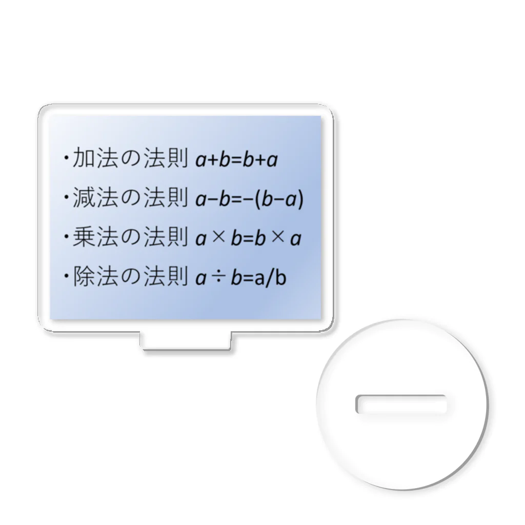 samohan0121の数学の公式集アイテム化　第1弾 アクリルスタンド