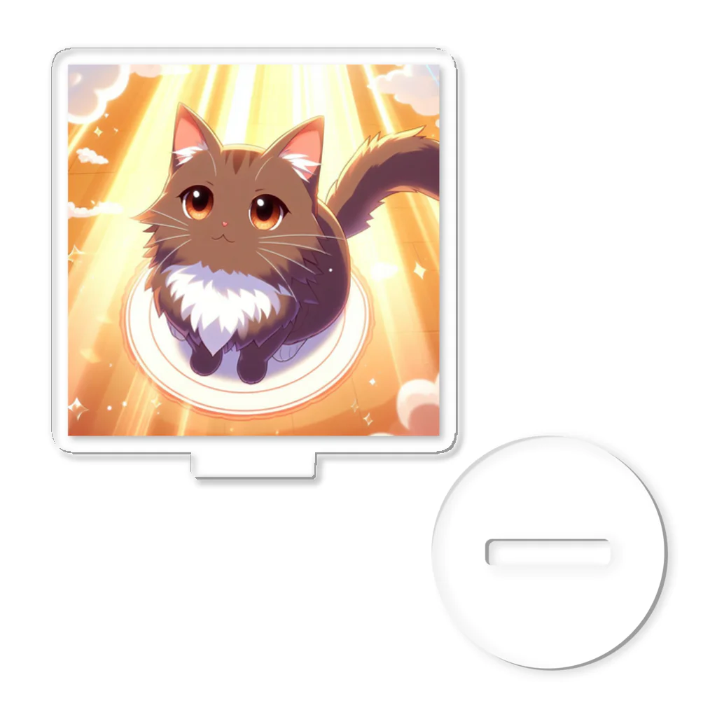 アニマルグッズストア　OPIの茶色い猫 Acrylic Stand