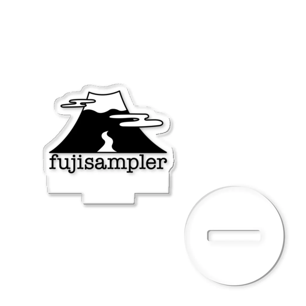 fujisamplerのfujisamplerロゴ アクリルスタンド