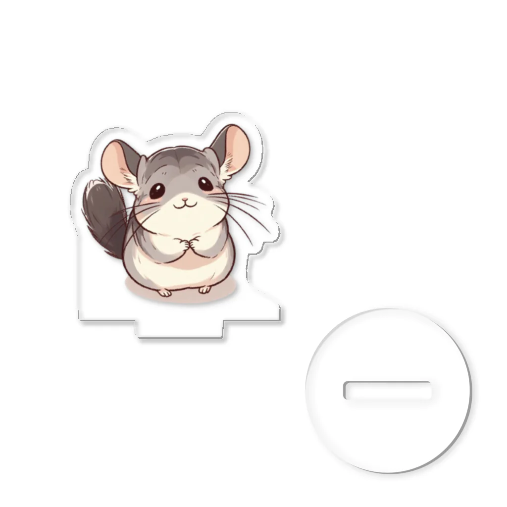 もふっとチンチラ🐭のおねだりチンチラ アクリルスタンド