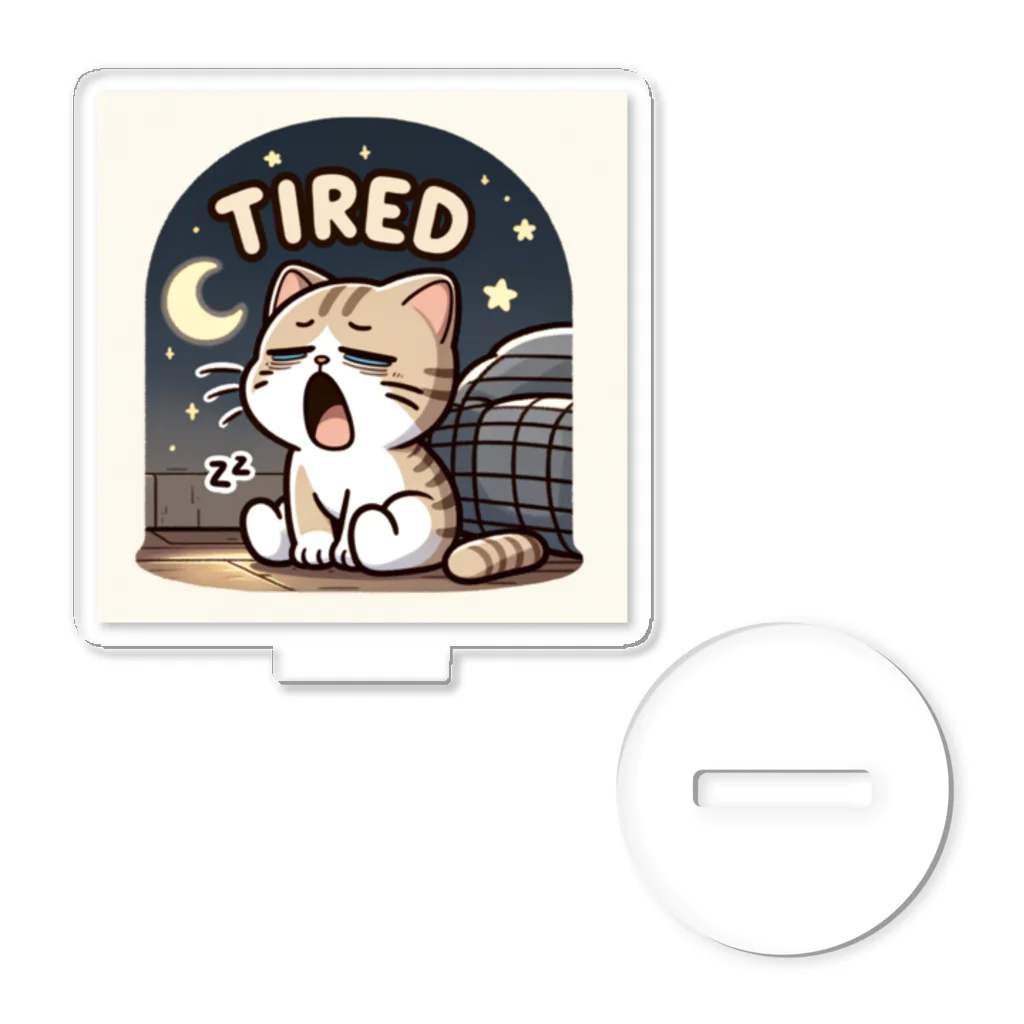 mimikkyu322のTired cat7 アクリルスタンド