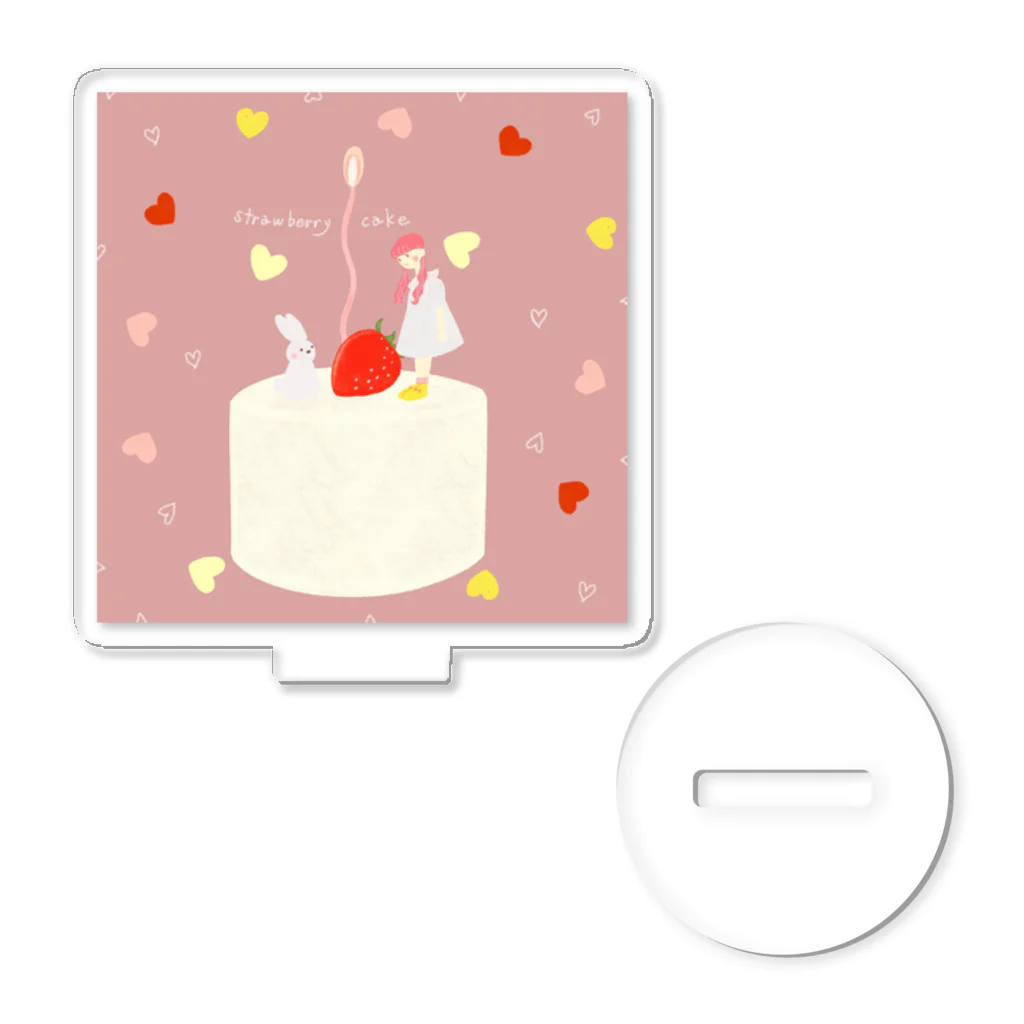 petit fourのstrawberry cake アクリルスタンド