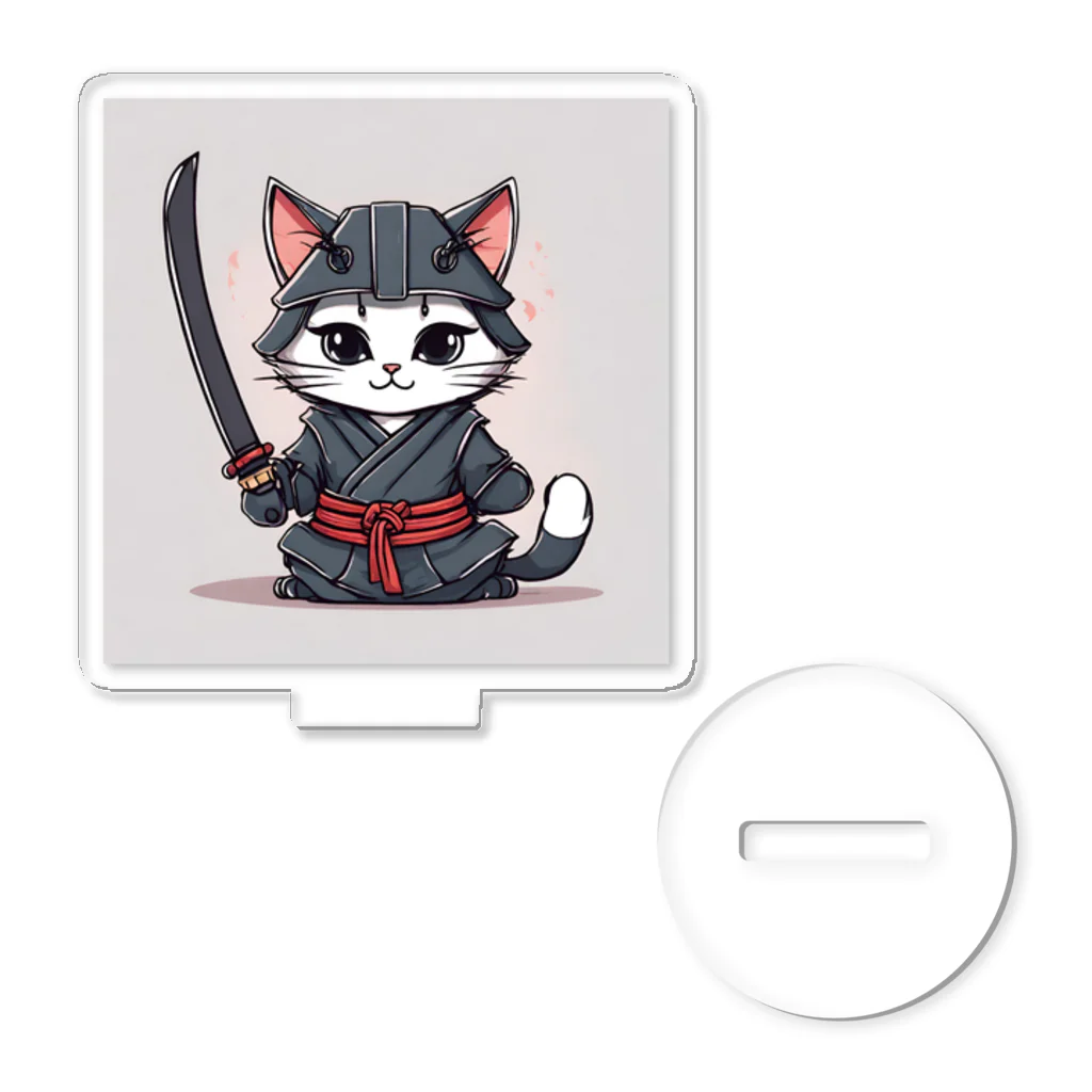 nekoグッズショップの忍者ねこカラー Acrylic Stand