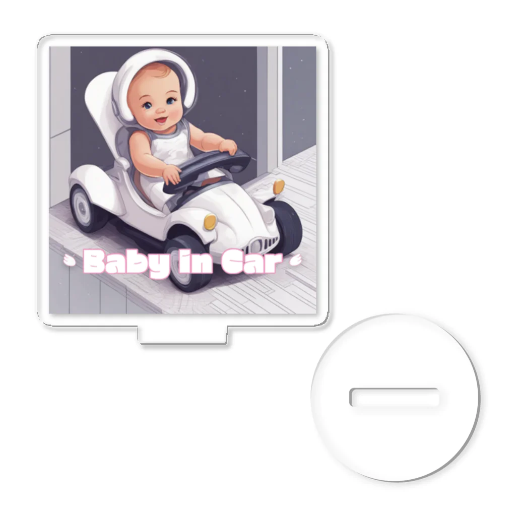 Uta12xのBaby in Car Acrylic Stand