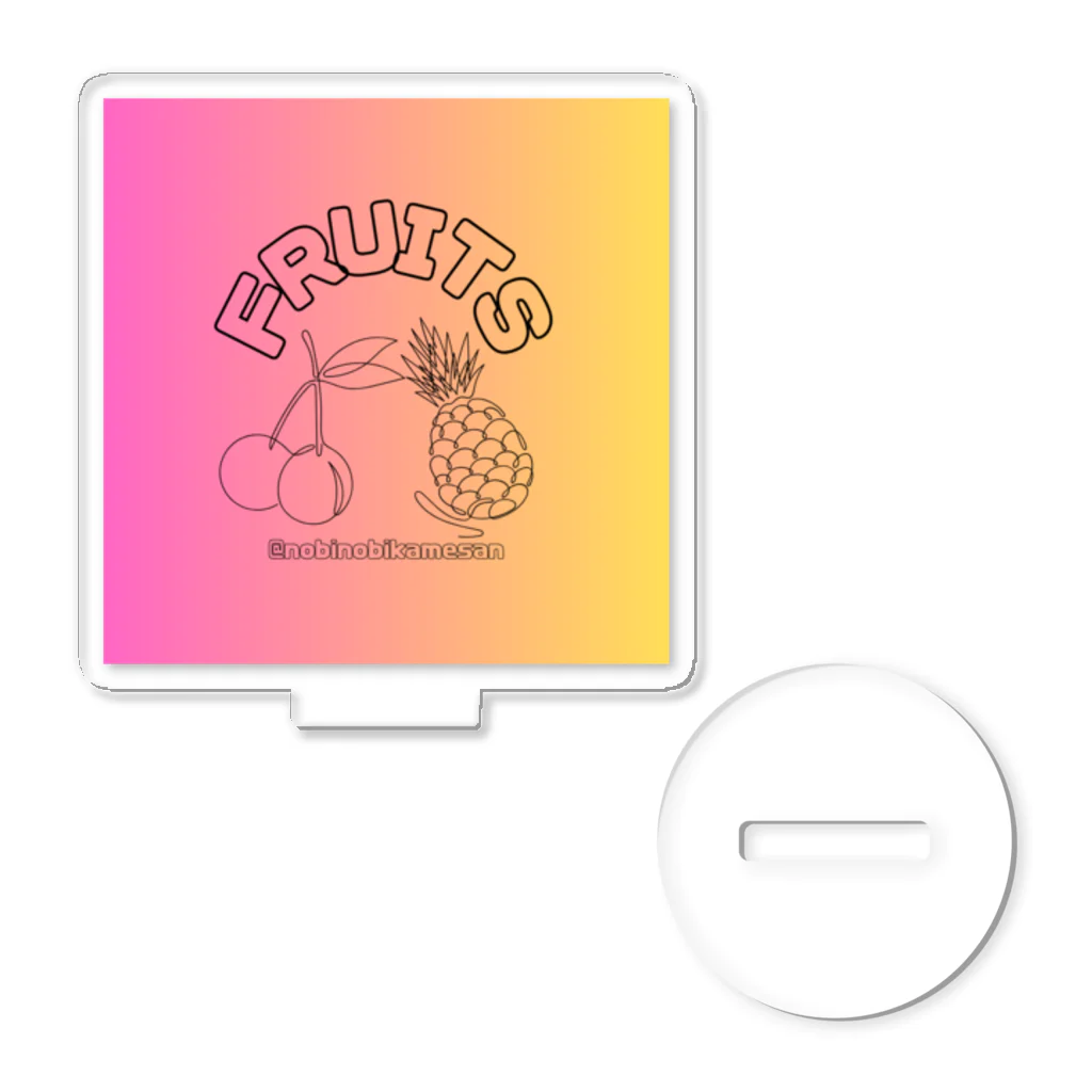 のびのびショップのFRUITS Acrylic Stand