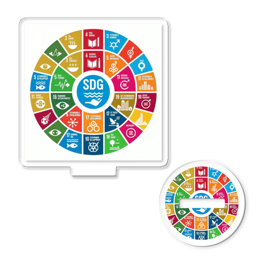 happiness_shopのSDGs（持続可能な開発目標） アクリルスタンド