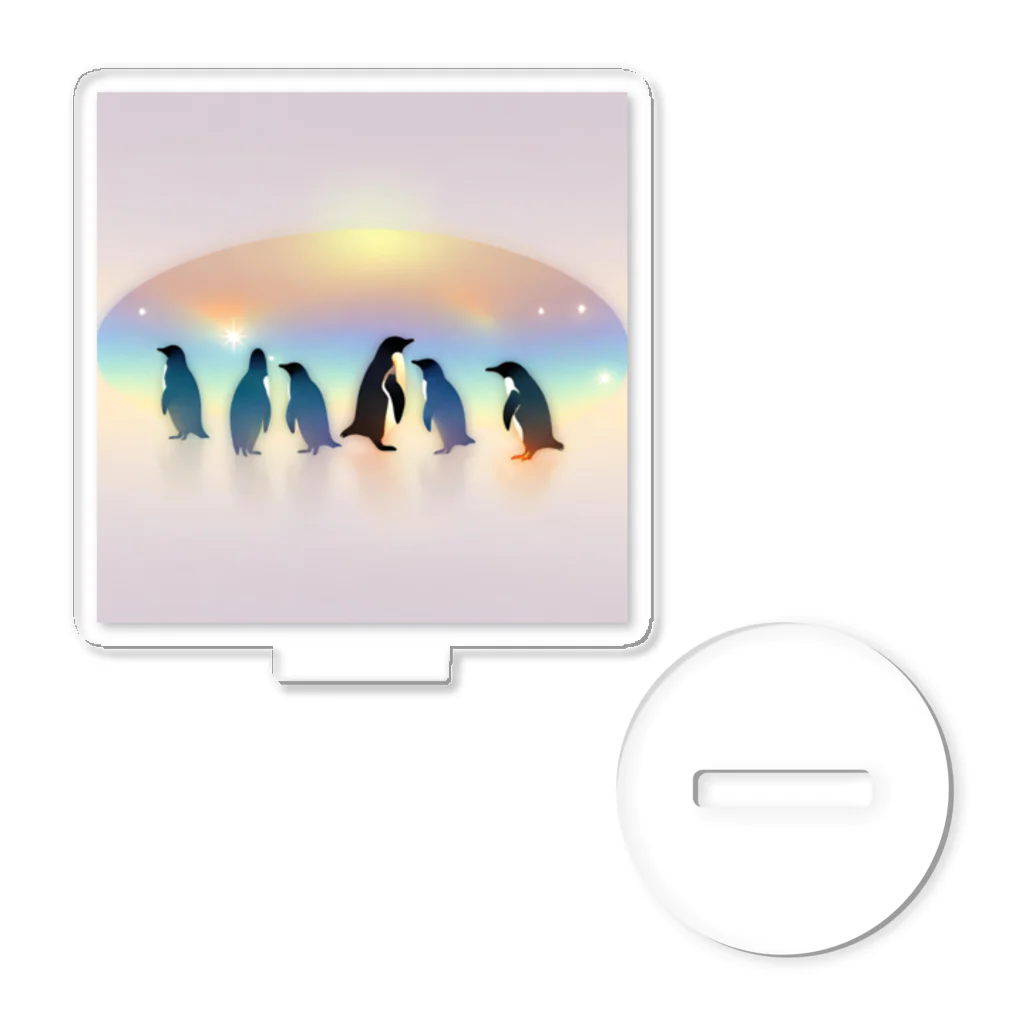 penpentagramのpenguins アクリルスタンド