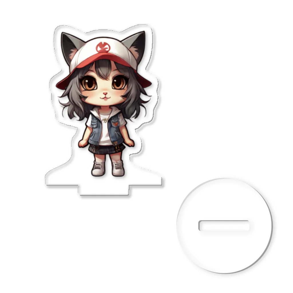 RANRAN2432MPJの猫派アイドル【にゃ美ちゃん】 Acrylic Stand