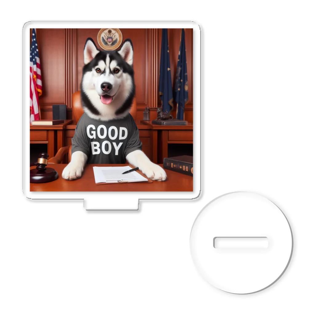 qloのGOOD BOY大統領 アクリルスタンド