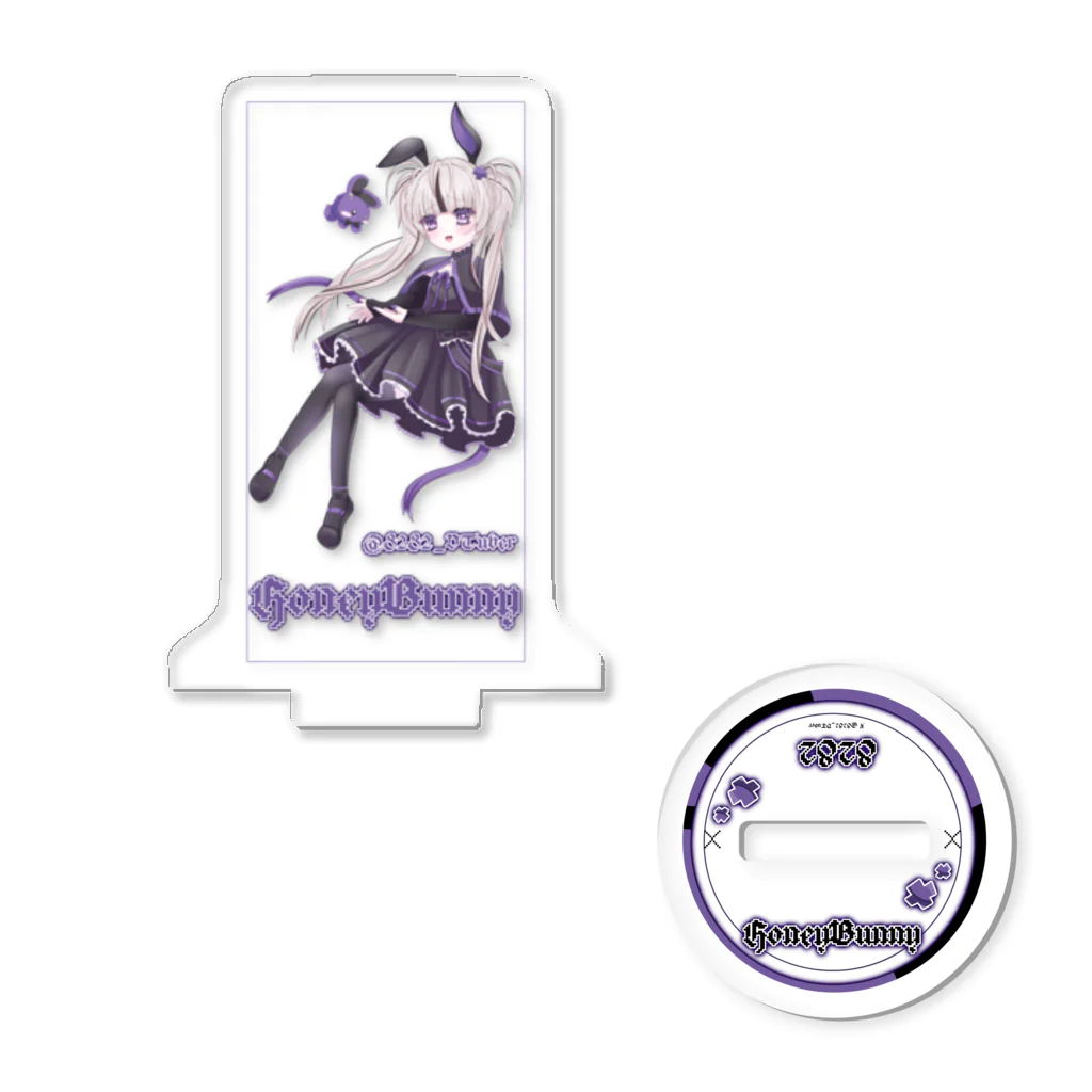 ハニーバニーヤミショップの8282の初期キービジュアルアクスタ Acrylic Stand