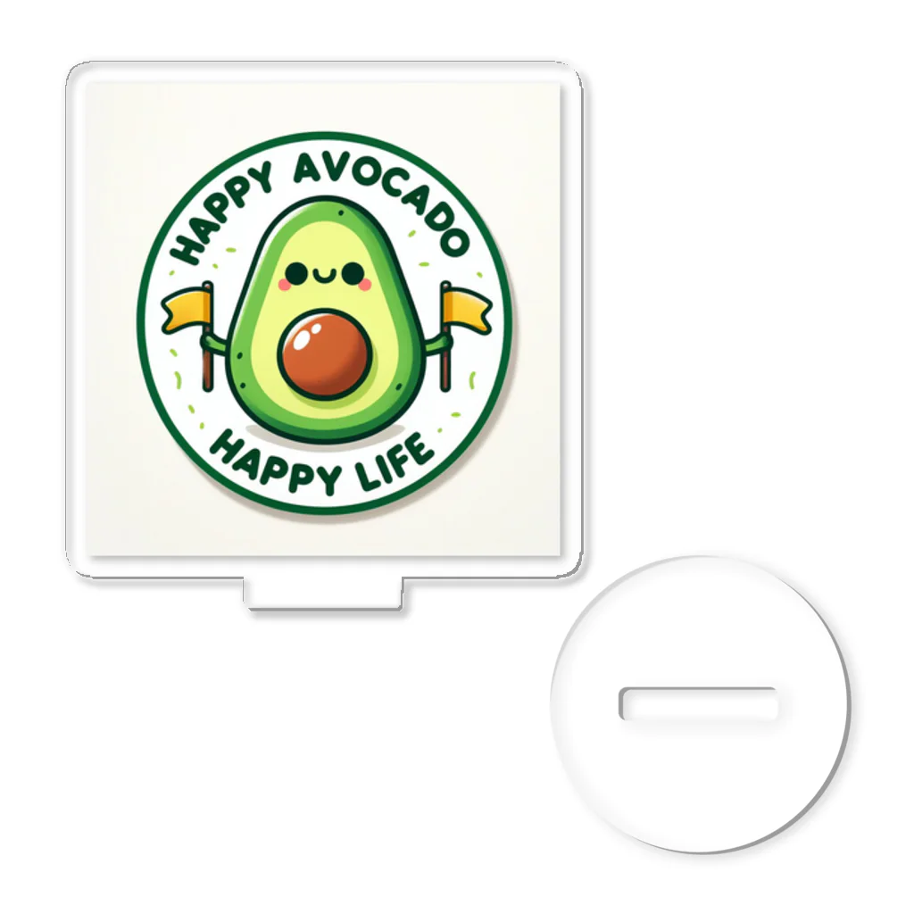 Happy-AvocadoのHappy Avocado 2 Acrylic Stand