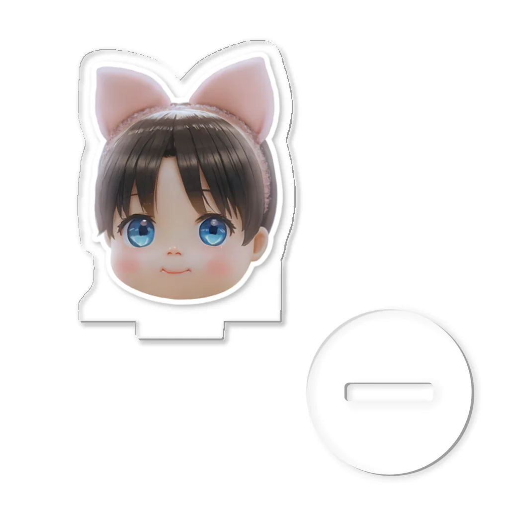 ちーの売り場の愛らしいちびともちゃんの品々 Acrylic Stand