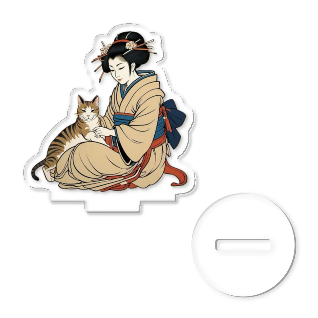 Be.BonHa 【ビーボナ】のいつの時代も猫が好き Acrylic Stand