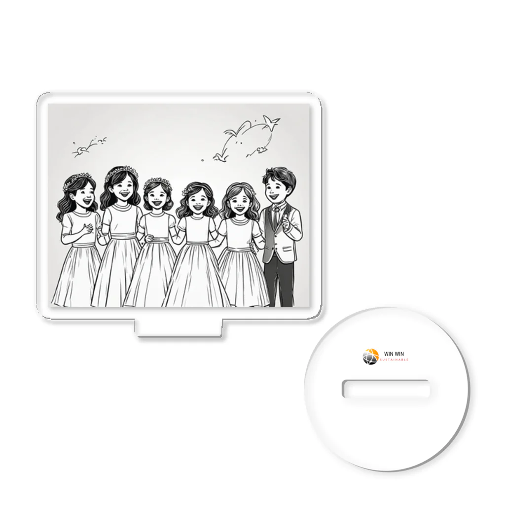 studio eizoの結婚式でのこどもたちの歌声🎵 Acrylic Stand