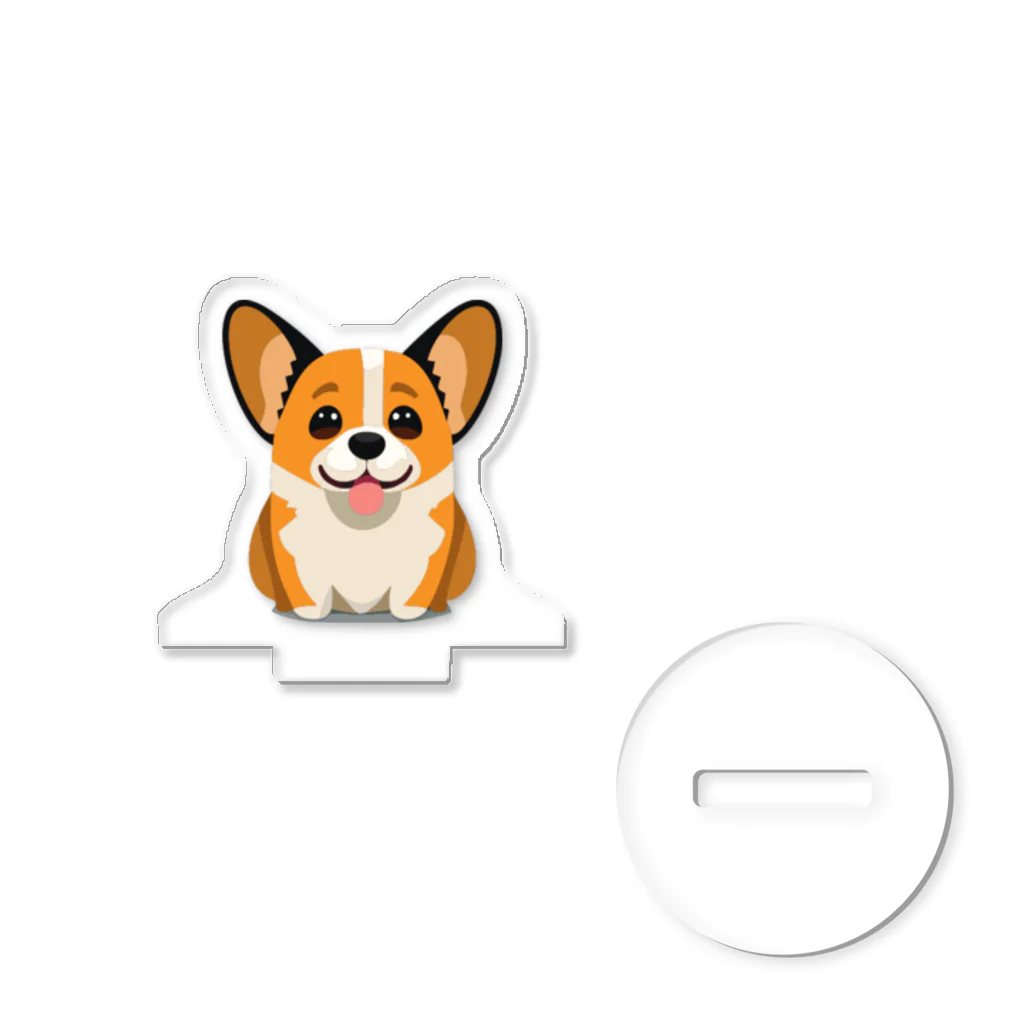 あなたとコーギーのいつも隣にコーギーを アクリルスタンド