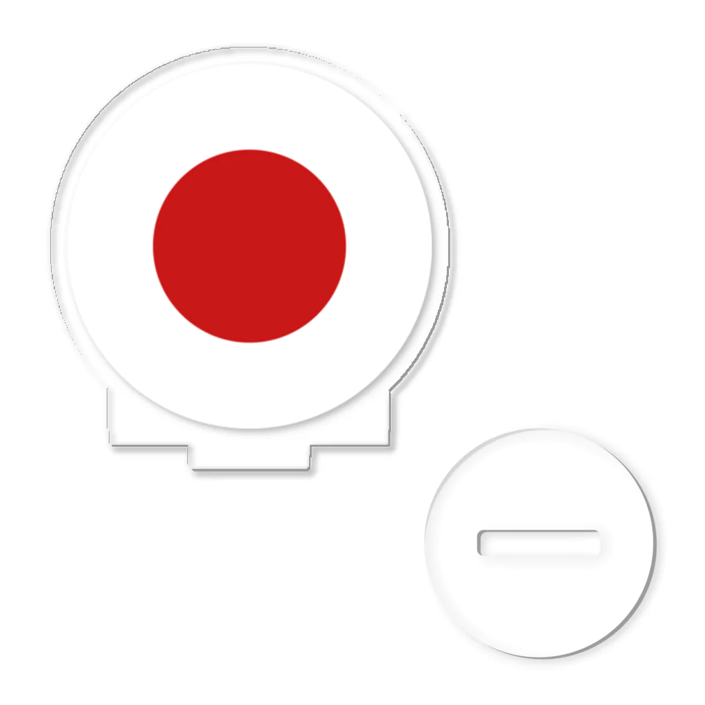 お絵かき屋さんの日本の国旗 アクリルスタンド
