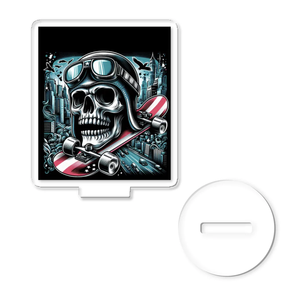 _Aloha_のskull 3 アクリルスタンド