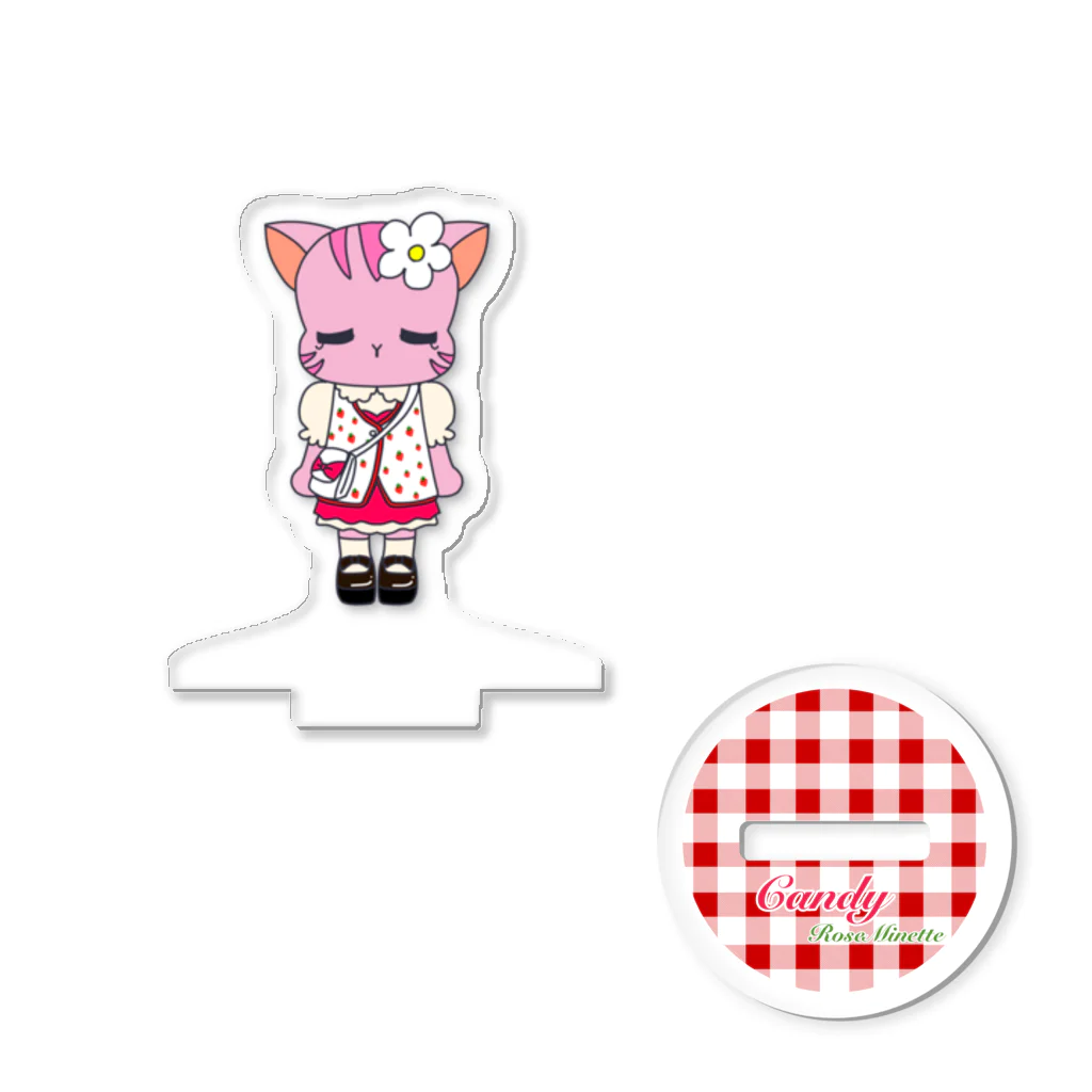 Rose Minette (ロゼ ミネット)のおでかけキャンディちゃん Acrylic Stand