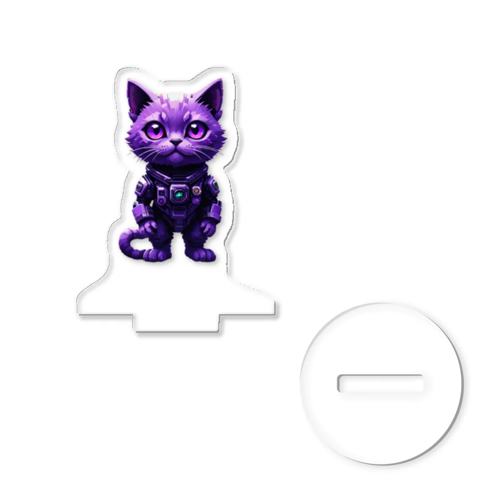 メロンパン猫の宇宙に連れてってくれる猫 Acrylic Stand