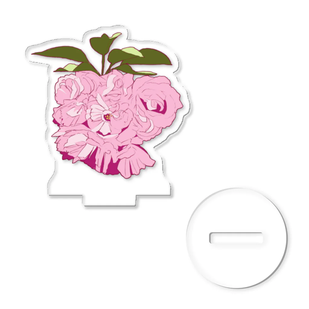 flowerの八重桜(花) アクリルスタンド