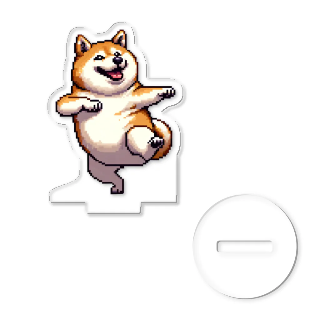 休日限定 ダンシング太っちょ柴犬 P-Labのアクリルスタンド通販 / その他