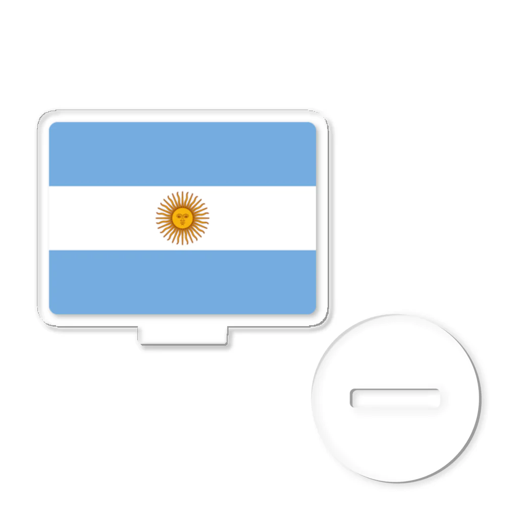 お絵かき屋さんのアルゼンチンの国旗 Acrylic Stand