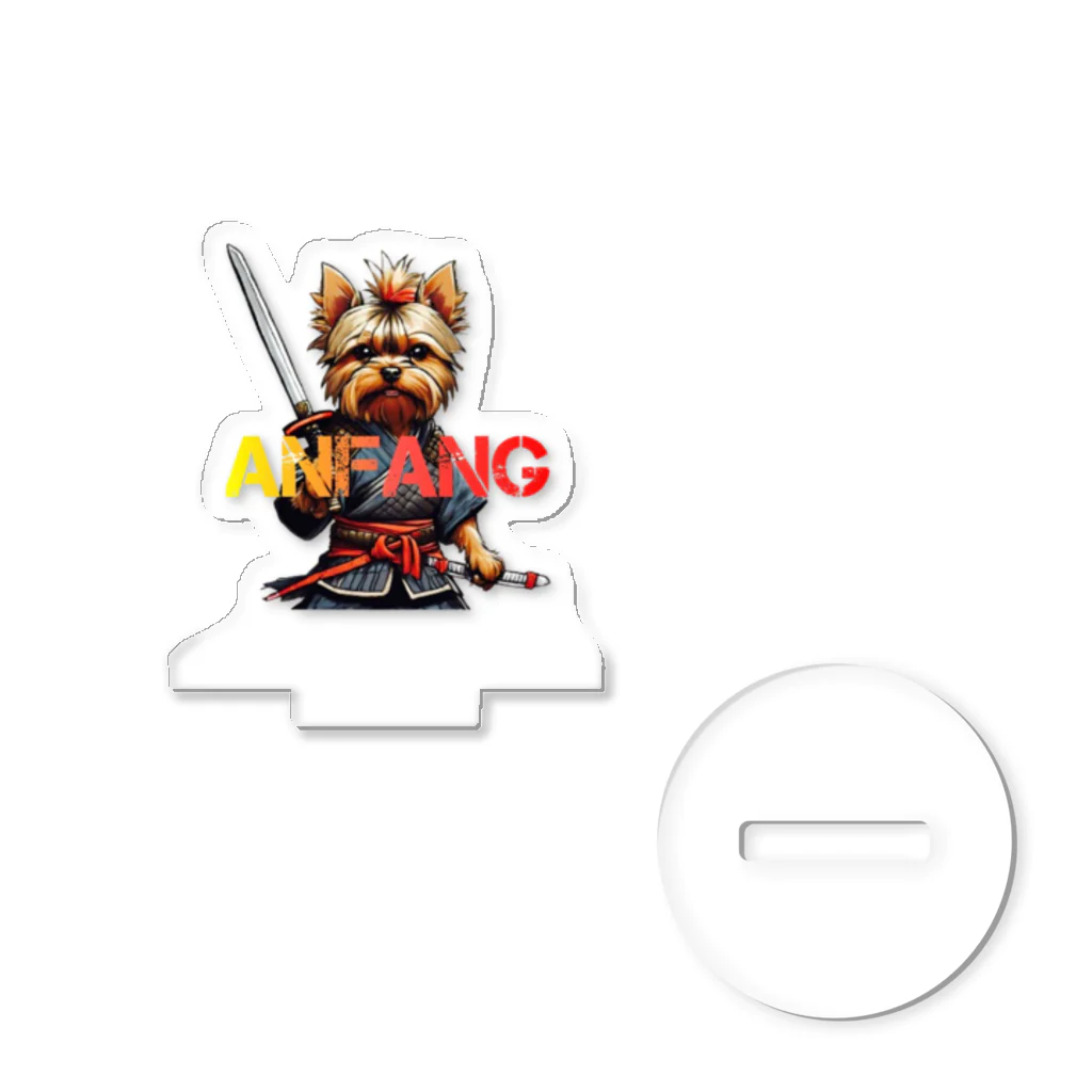 ANFANG のANFANG SAMURAI YORKIE Acrylic Stand