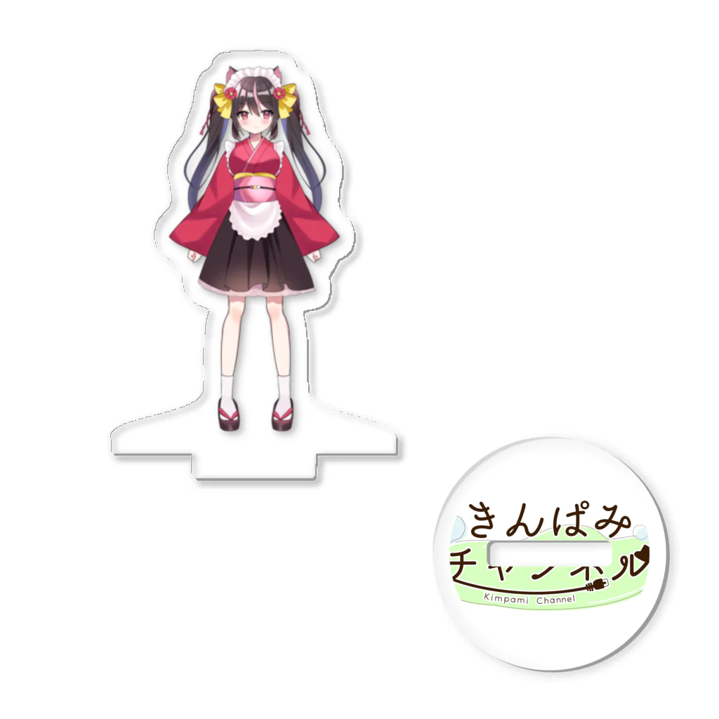 きんぱみ｜旅行系YouTuberやってますのきんぱみちゃんアクリルスタンド Acrylic Stand