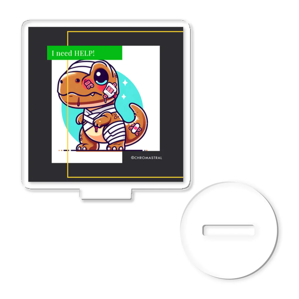 ChromastrAlのI nned help. アクリルスタンド