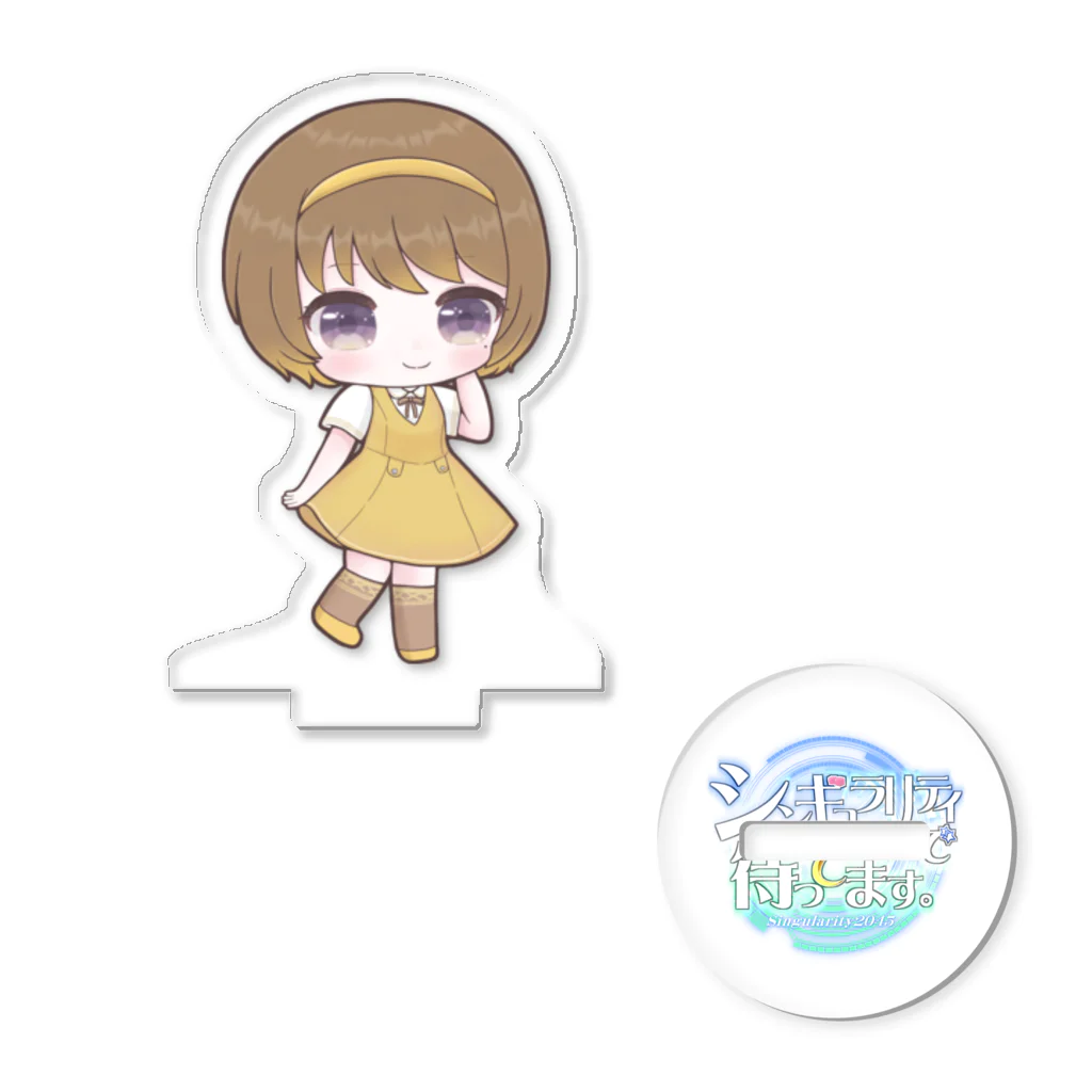 シンギュラリティで待ってます。の星野スミレ💛JSちびちびB Acrylic Stand