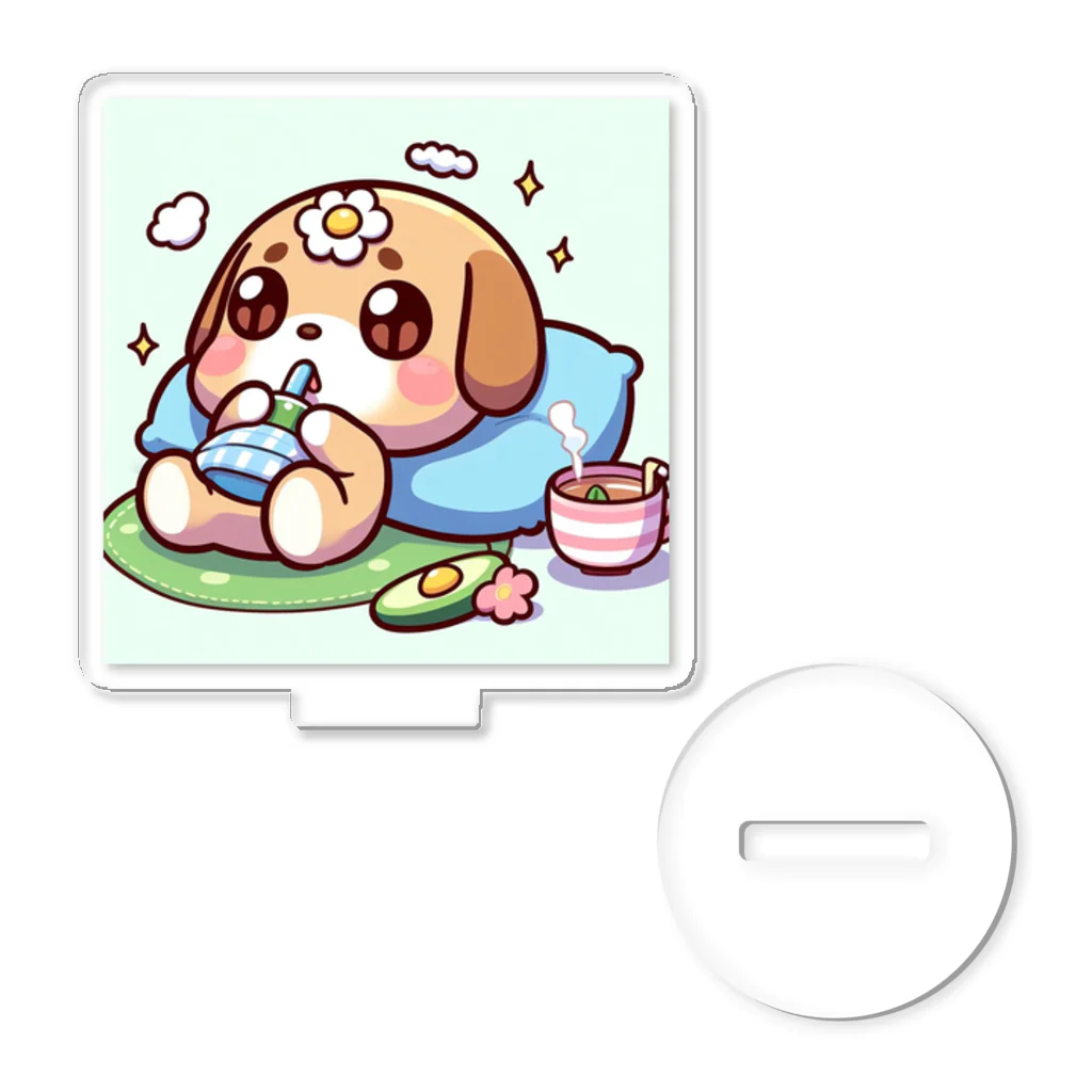 りのショップの癒されるゆるカワ犬グッズ Acrylic Stand