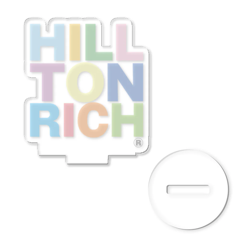 HILLTONRICHのHIRRTON RICH 公式アイテム Acrylic Stand