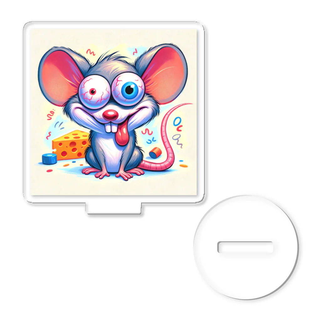funny-itemsのパニックマウス アクリルスタンド