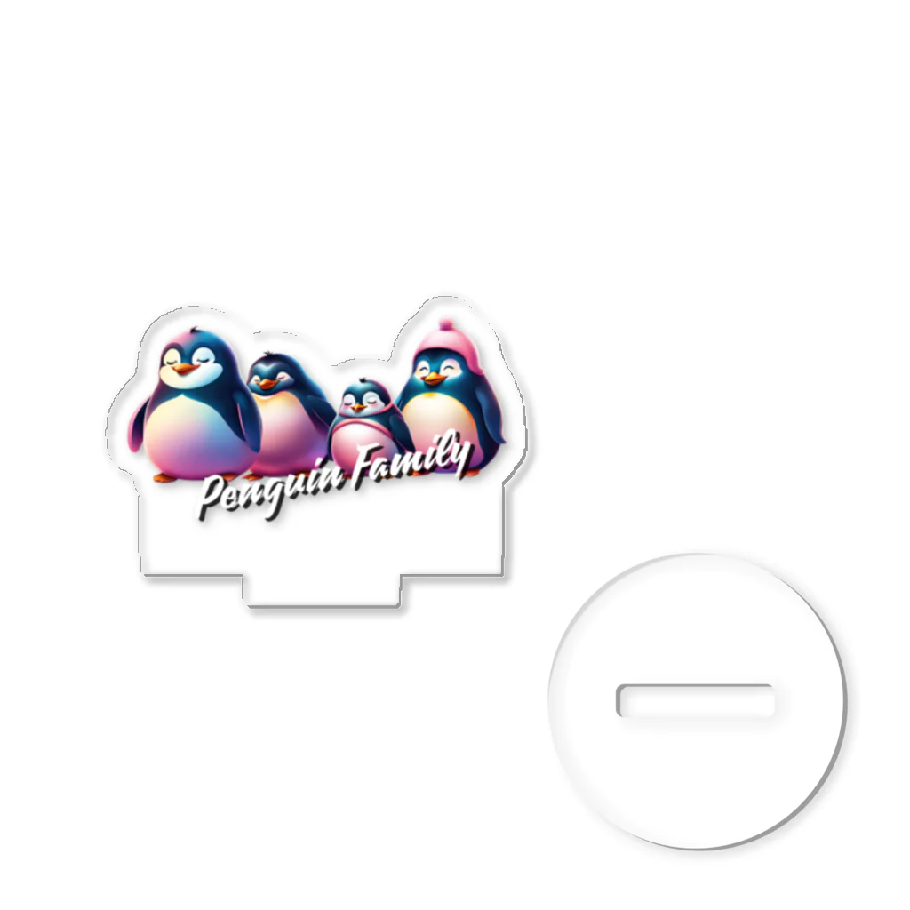 ふわふわファミリーのPenguin Family アクリルスタンド