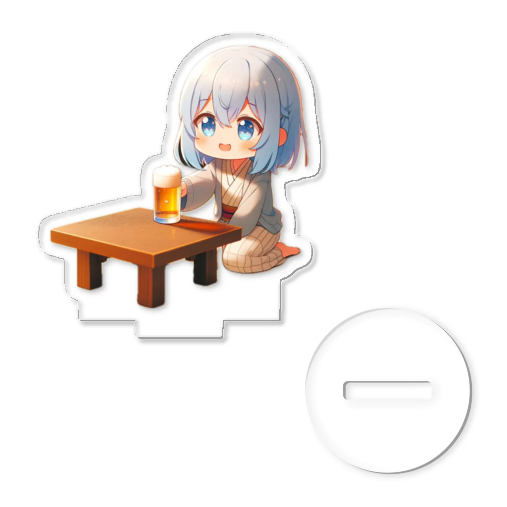 kondiaの毎日お疲れ様🍺ゆるっとchellyちゃん アクリルスタンド