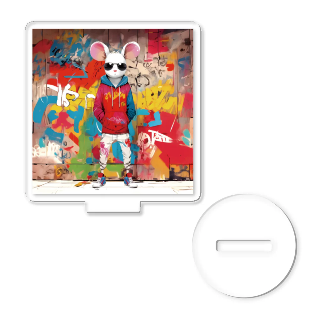 GRAFFITYのmouse-man-1 Acrylic Stand