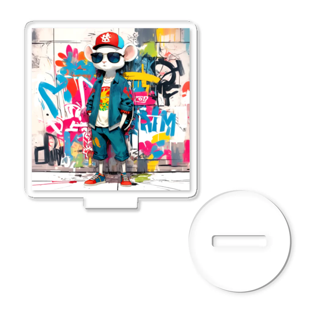 GRAFFITYのmouse-man-2 Acrylic Stand